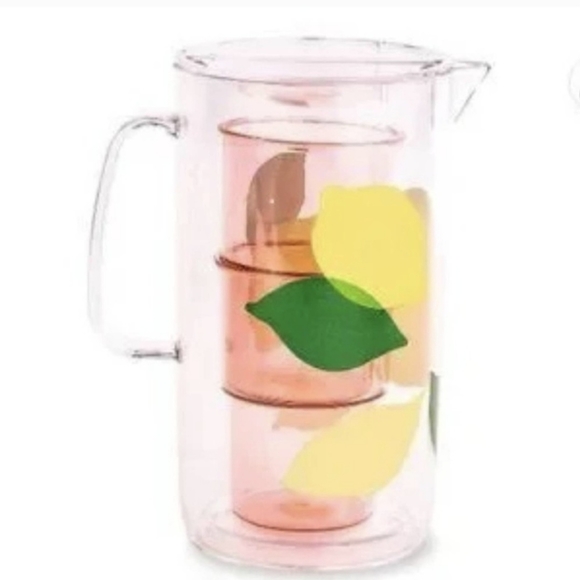 Kate Spade Pitcher Set with 2 glasses - Picture 1 of 6